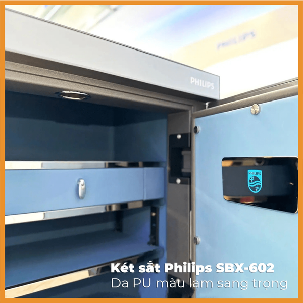 Khám phá két sắt hạng sang Phillips SBX-602 5CU