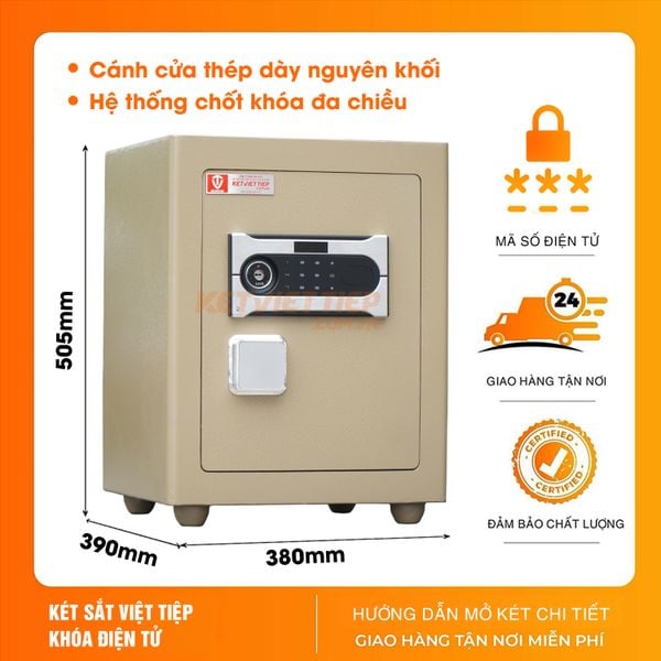 Két Việt Tiệp Siêu Cường Mini KVTSC166 Điện Tử