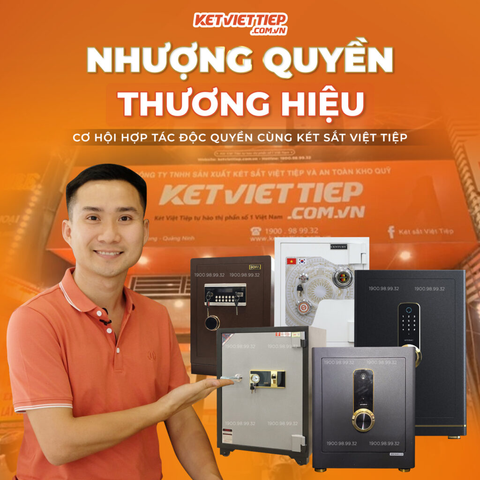 Tuyển đại lý nhượng quyền két sắt Việt Tiệp