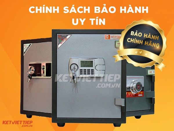 Két sắt Việt Tiệp - Cam kết sản phẩm chất lượng, chính hãng