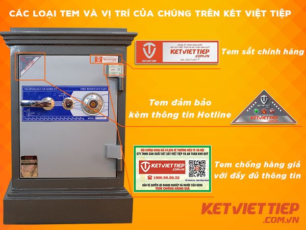 Két sắt Việt Tiệp - Đơn vị uy tín hàng đầu tại Việt Nam