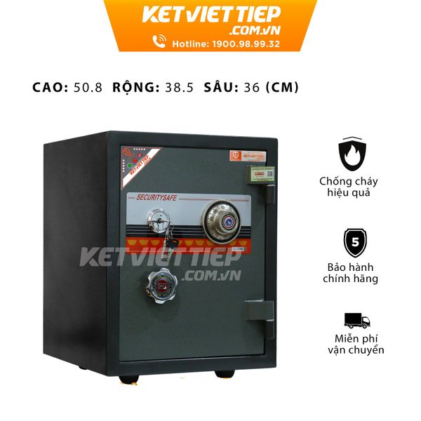 két sắt mini khóa khóa cơ k40 bản lề ngoài