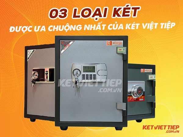 Két sắt Việt Tiệp - Sản phẩm hiện đại, chất lượng, giá rẻ