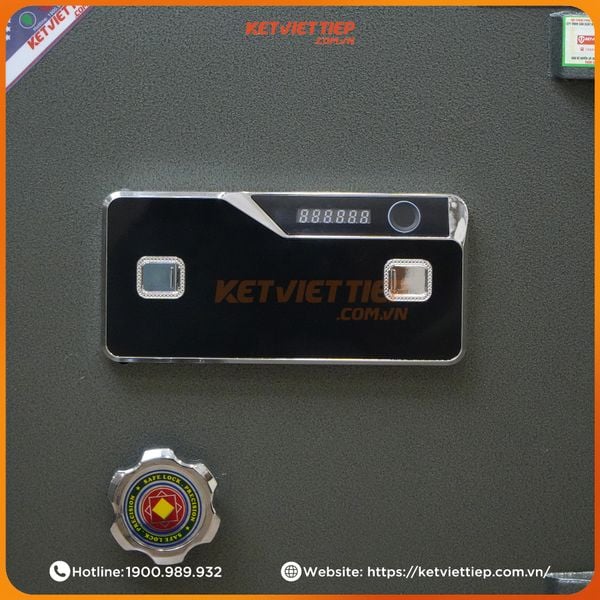 Két Sắt Việt Tiệp Khoá Vân Tay Điện Tử&nbsp;KVT55VTDT