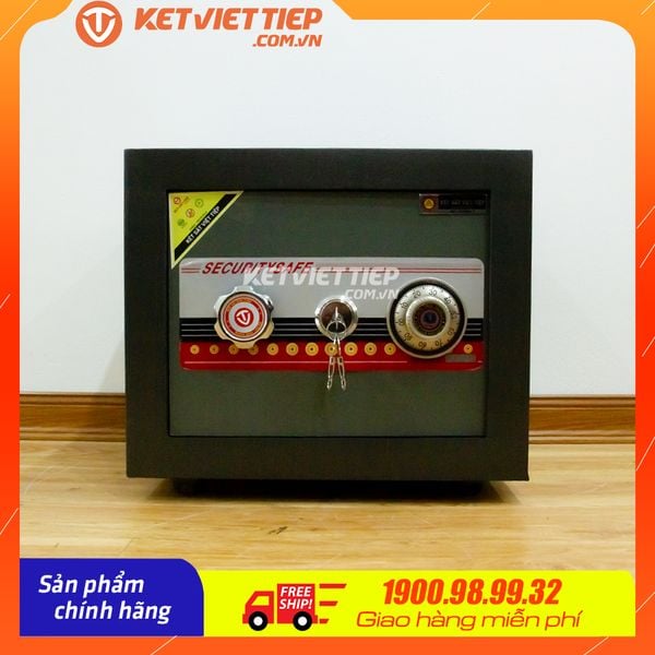 Két sắt việt tiệp K32N bản lề trong khóa cơ