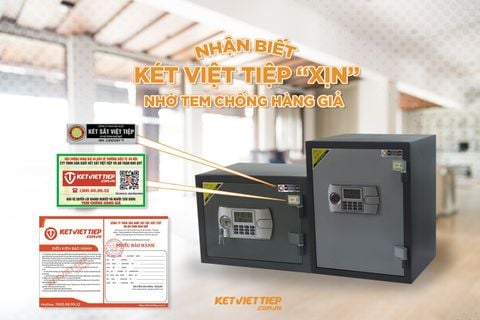 KÉT SẮT VIỆT TIỆP CHÍNH HÃNG TẠI HCM