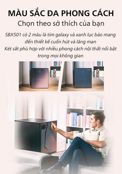 két sắt thông minh Philips - sbx501 4C0 - 01