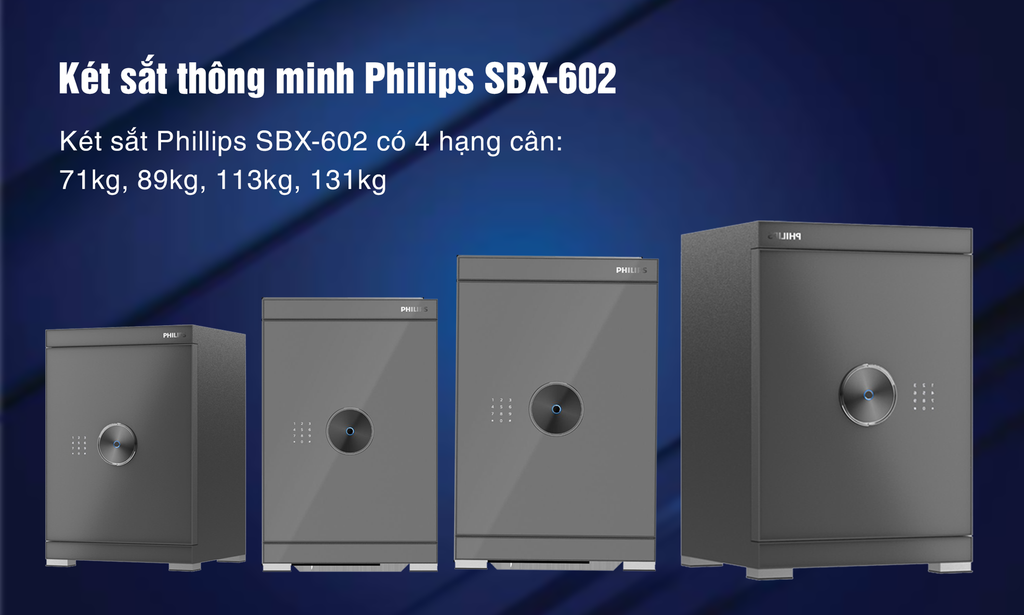 Khám phá két sắt hạng sang Phillips SBX-602 5CU