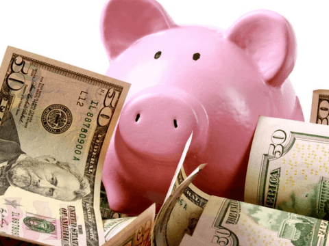 tiết kiệm tiền bằng heo đất