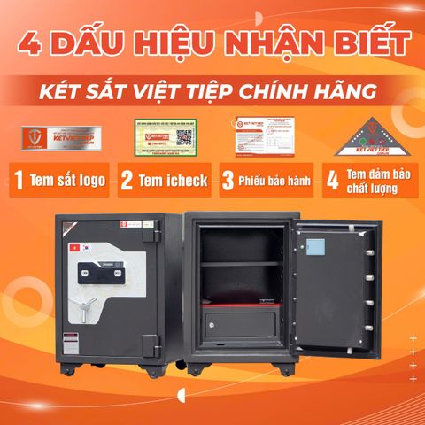cách nhận biết két sắt việt tiệp chính hãng siêu cường cao cấp