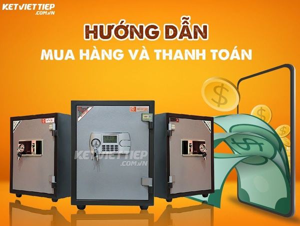 Thanh toán dễ dàng và mua hàng nhanh chóng tại Két sắt Việt Tiệp