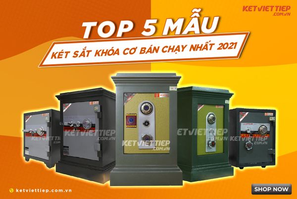 top 5 chiếc két sắt khóa cơ thông dụng bán chạy nhất 2021