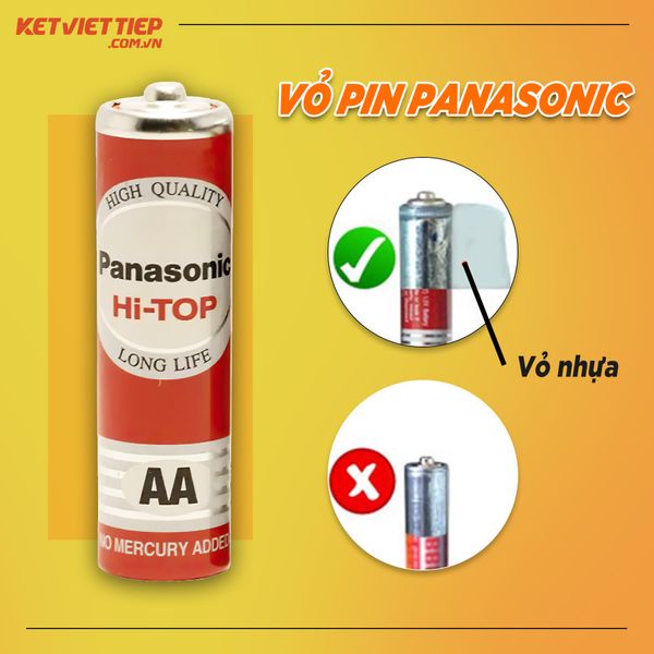 pin két sắt điện tử chính hãng