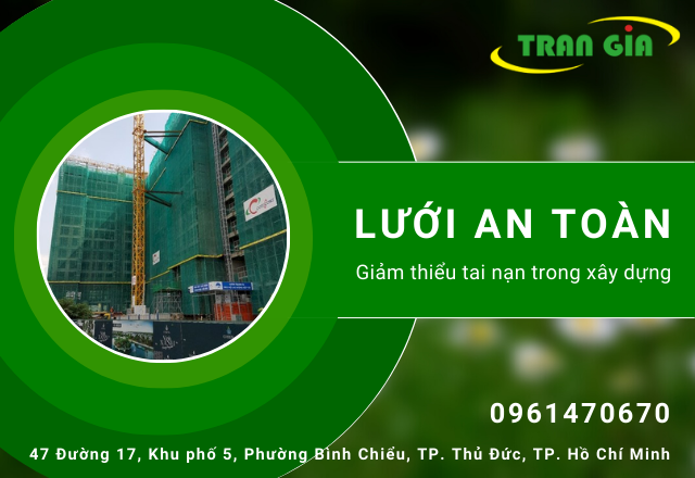 Tìm hiểu về lưới an toàn giảm thiểu tai nạn trong xây dựng