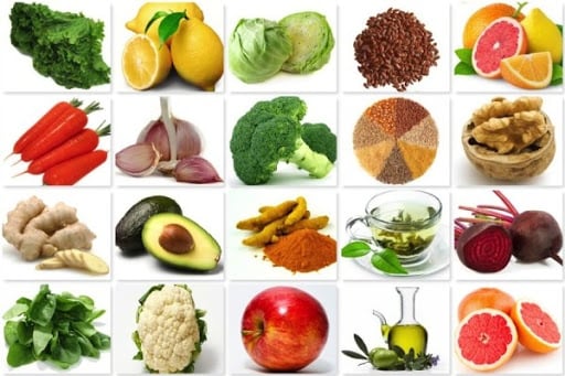 Các loại thức ăn tốt cho bộ phận nào trong cơ thể chúng ta?