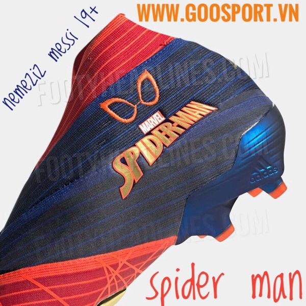 Phiên bản đặc biệt Adidas Nemeziz Messi 19+ 'Spider-Man' Người nhện – GOO  SPORT