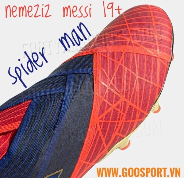 Phiên bản đặc biệt Adidas Nemeziz Messi 19+ 'Spider-Man' Người nhện – GOO  SPORT