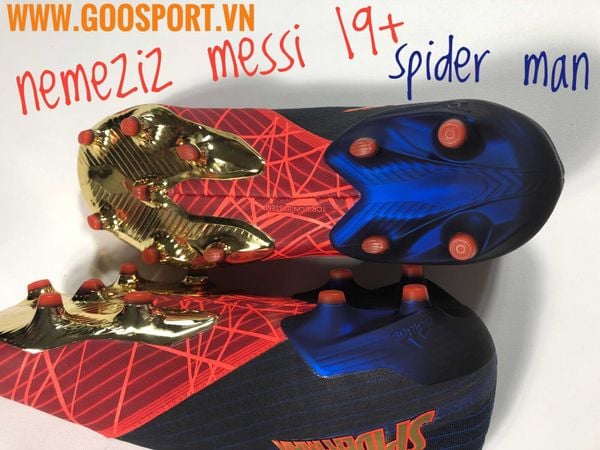 Phiên bản đặc biệt Adidas Nemeziz Messi 19+ 'Spider-Man' Người nhện – GOO  SPORT