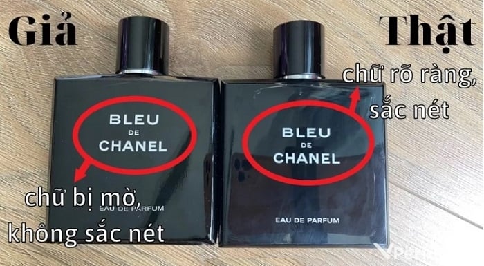 phân biệt nước hoa Bleu de Chanel thật giả