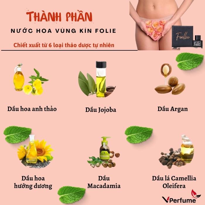 Thành phần hương thơm của Foellie Foellie Eau de Ciel