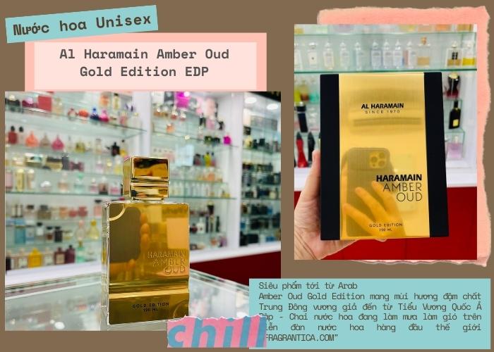 Amber Oud Gold Edition EDP - Thiết kế đơn giản và sang trọng