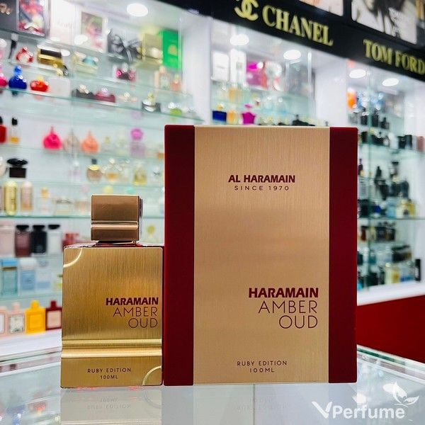 Nước hoa unisex Al Haramain Amber Oud Ruby Edition EDP – Vperfume