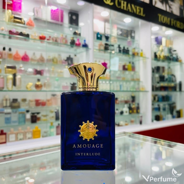 Thiết kế chai nước hoa Amouage Interlude Man EDP