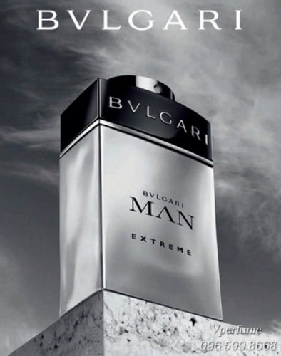 Thiết kế chai nước hoa nam Bvlgari Man Extreme EDT