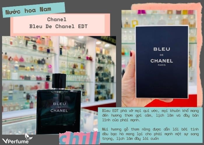 Mùi hương nước hoa Chanel Bleu de Chanel EDT