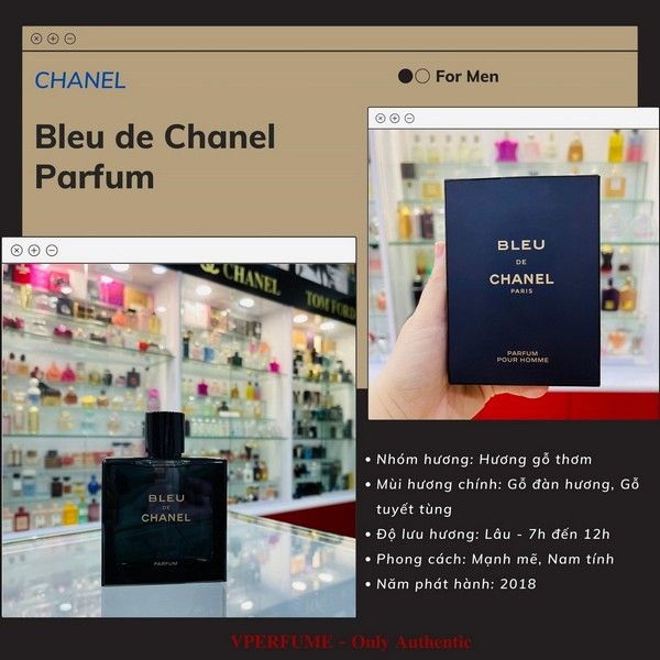 Nước hoa Chanel Bleu de Chanel Parfum