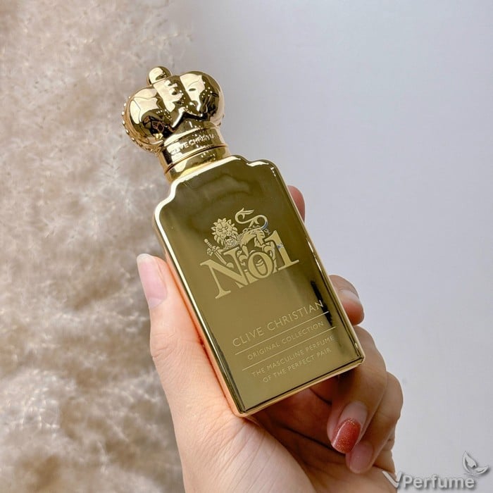 Thiết kế chai nước hoa Clive Christian 1872 No.1 Masculine EDP