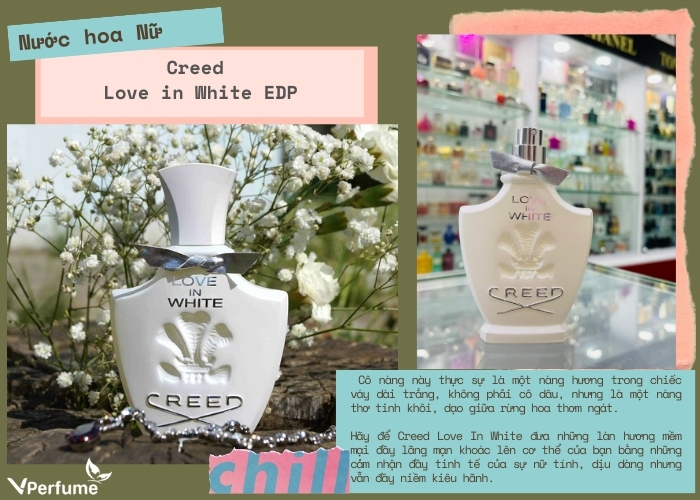 Mùi hương nước hoa Creed Love In White