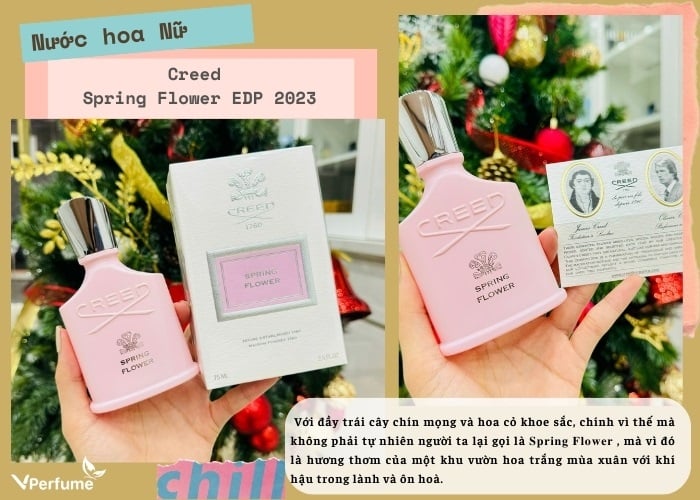 Mùi hương nước hoa Creed Spring Flower 2023