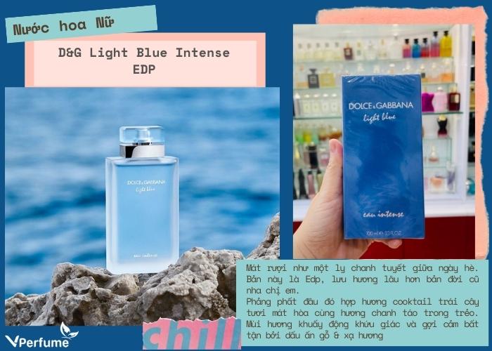 Nước hoa nữ D&G Light Blue Intense EDP