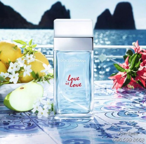 Nước Hoa Nữ D&G Light Blue Love is Love Pour Femme EDT Chính Hãng, Giá –  Vperfume
