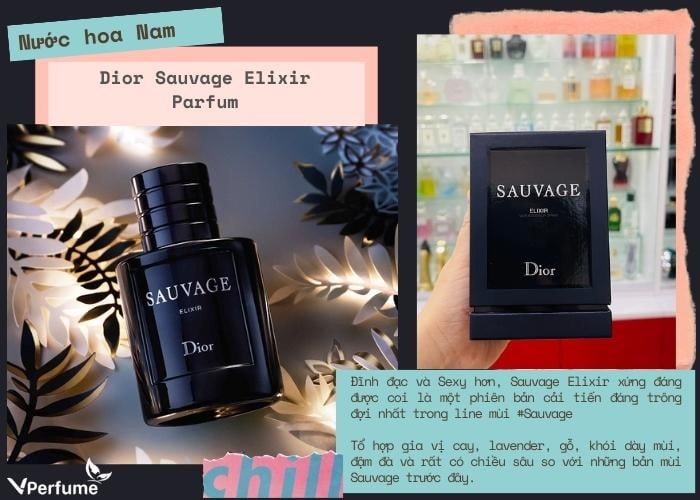 Mùi hương nước hoa Dior Sauvage Elixir Parfum