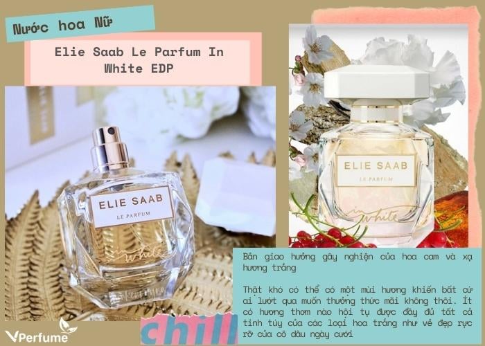 Mùi hương nước hoa Elie Saab Le Parfum In White