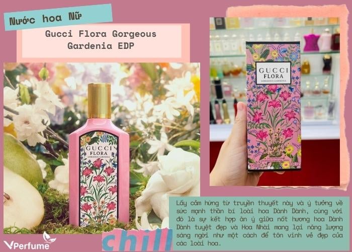Mùi hương nước hoa Gucci Flora Gorgeous Gardenia EDP