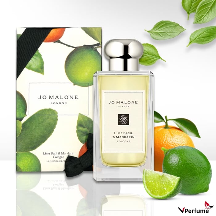 Mùi hương nước hoa Jo Malone London Lime Basil & Mandarin Cologne