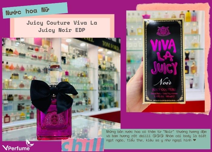 Mùi hương nước hoa Juicy Couture Viva La Juicy Noir