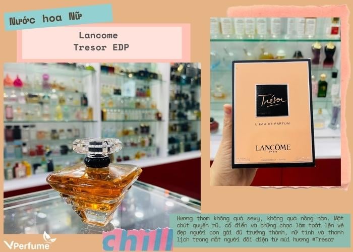 Mùi hương nước hoa Lancôme Tresor