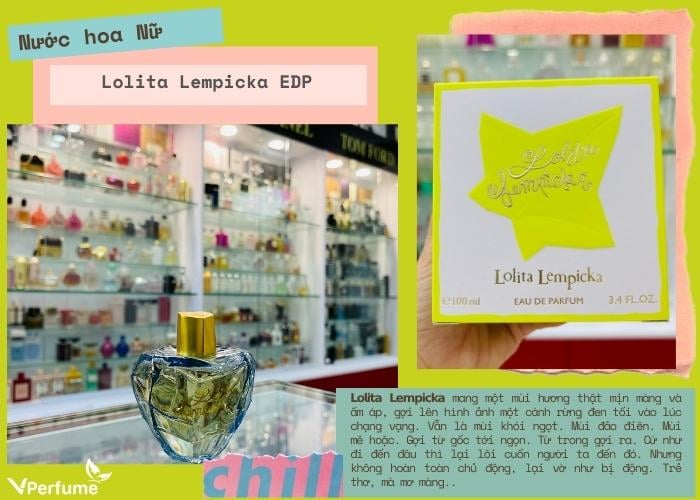 Nước hoa nữ Lolita Lempicka EDP