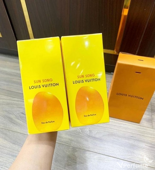 Thiết kế chai nước hoa Louis Vuitton Sun Song