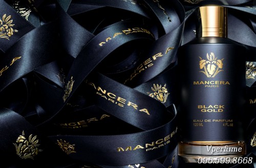 Thiết kế chai nước hoa Mancera Black Gold EDP