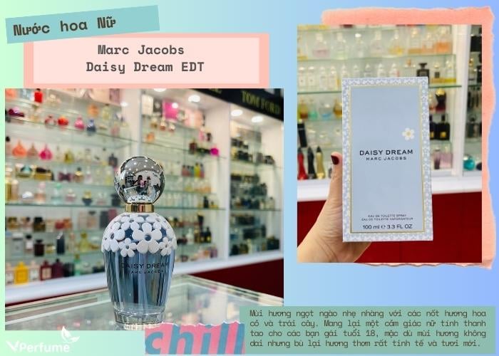 Mùi hương nước hoa Marc Jacobs Daisy Dream