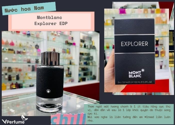 Mùi hương nước hoa Montblanc Explorer