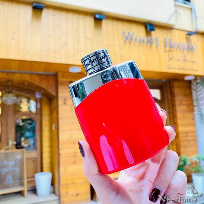Thiết kế chai nước hoa Montblanc Legend Red