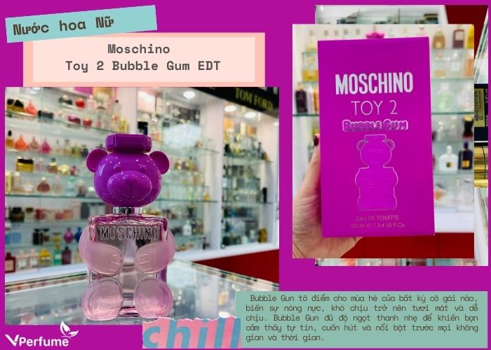 Mùi hương nước hoa Moschino Toy 2 Bubble Gum