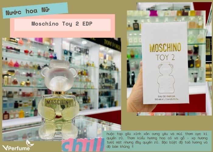 Mùi hương nước hoa Moschino Toy 2 EDP