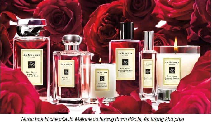 Thương hiệu nước hoa Niche - Jo Malone